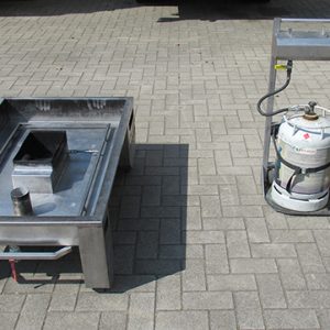 Vuurhaard met toebehoren